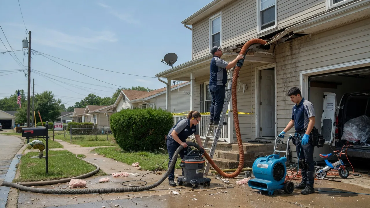 Water Damage Restoration in New Canton, VA near me